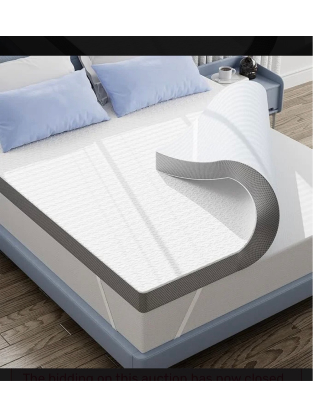 Lucid 5 inch Mattress Topper Twin Gel Memory Foam